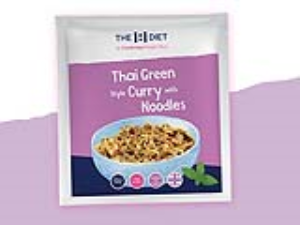Thai Green style Curry with Noodles